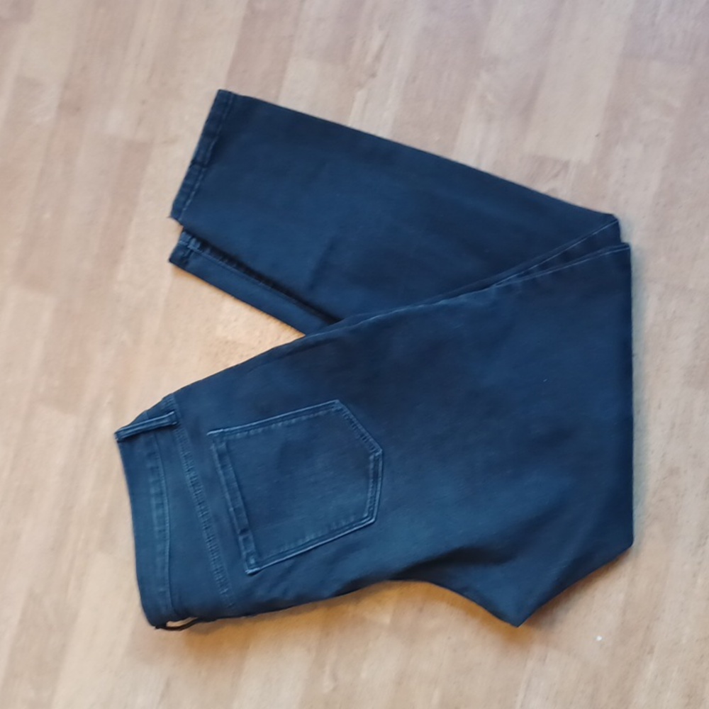 Vera Wang jeans women size 16 skinny, black